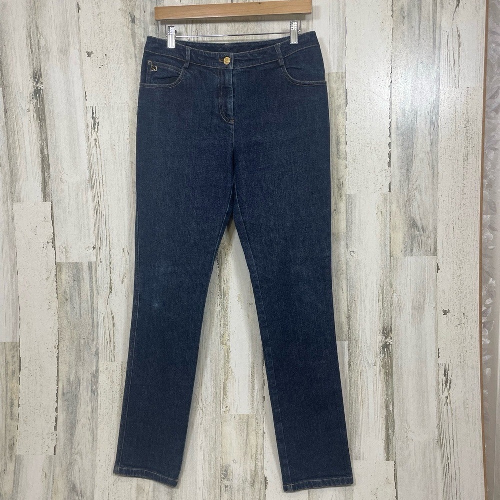 St. John‎ Dark Wash Mid Rise Jeans Denim Womens Size 6